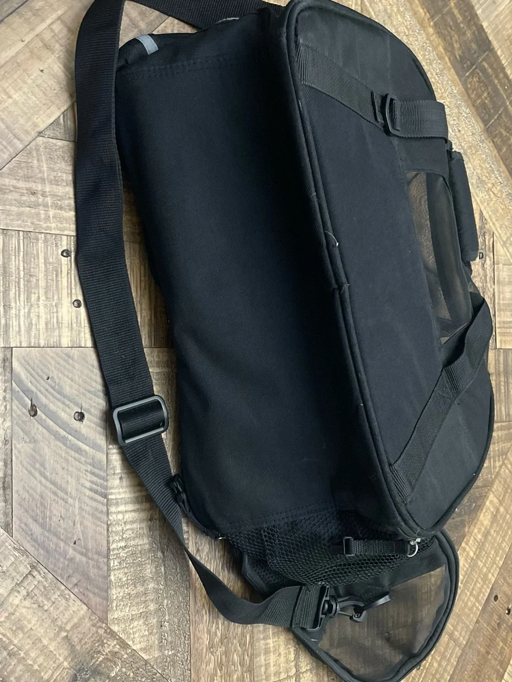 Bergan Black Soft-Sided Pet Carrier with Breathable Mesh